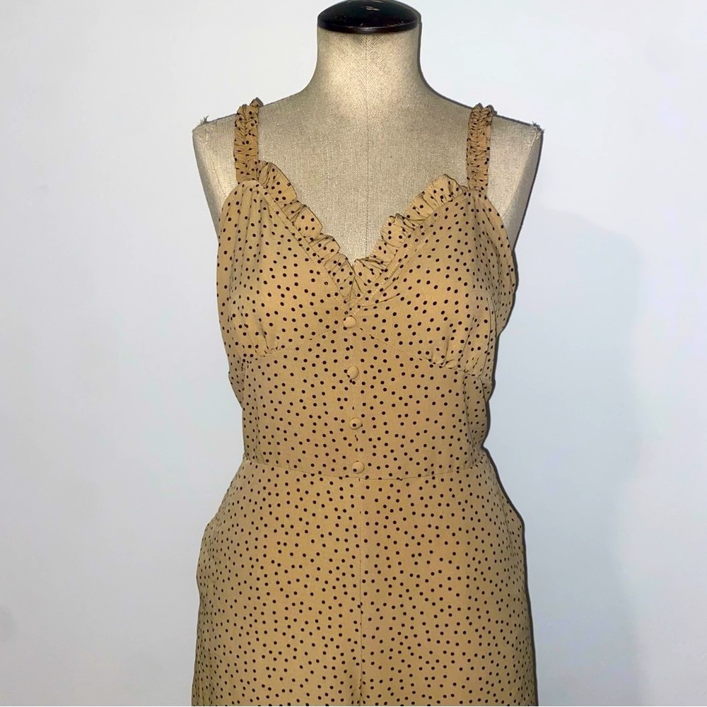 TOPSHOP Polka Dot Jumpsuit